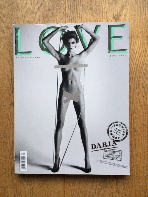 Love 3 SS 2010 Werbowy Mert Alas Marcus Piggott Rampling Hemingway McQueen