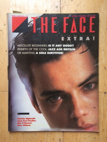 The Face April 1986 Nick Camen Jamie Morgan Absolute Beginners Gary Oldman Jazz
