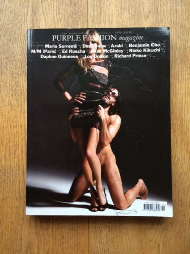 Purple Fashion Fall Winter 2008/09 Kate Moss Mario Sorrenti Oldham Dion Snow