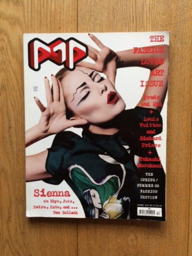 Pop Winter 2007 Sienna Miller Alasdair McLellan Hillier Broome Richard Prince