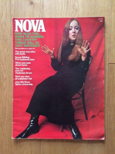 Nova June 1970 Angela Greatley Christa Peters Montgomery Mack Gunther Sachs